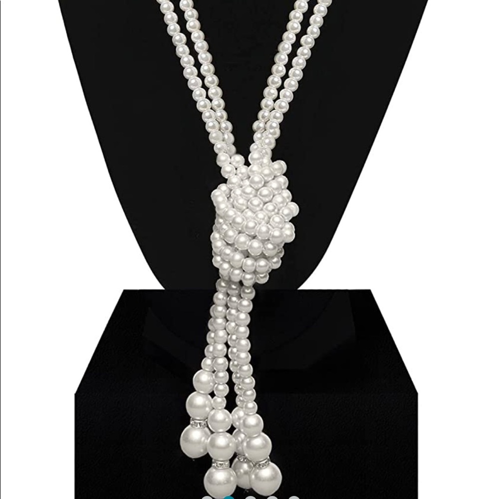 Faux Pearl Necklace